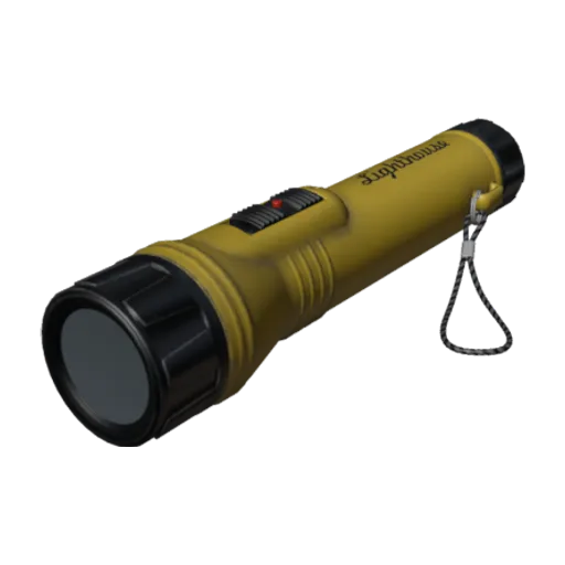 Small Plastic Torch, a 3D model you can turn