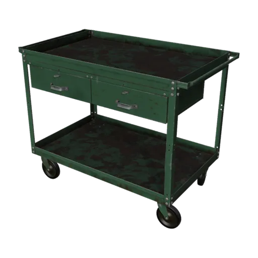 Tool Cart, a 3D model you can turn