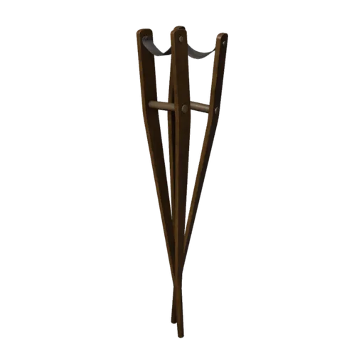 Vintage Crutches 01, a 3D model you can turn