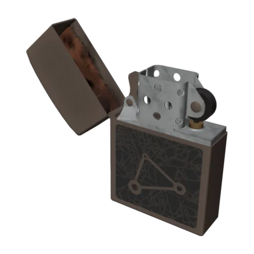 Vintage Lighter, a 3D model you can turn