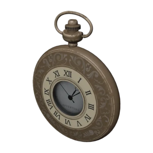 Vintage Pocket Watch, a 3D model you can turn