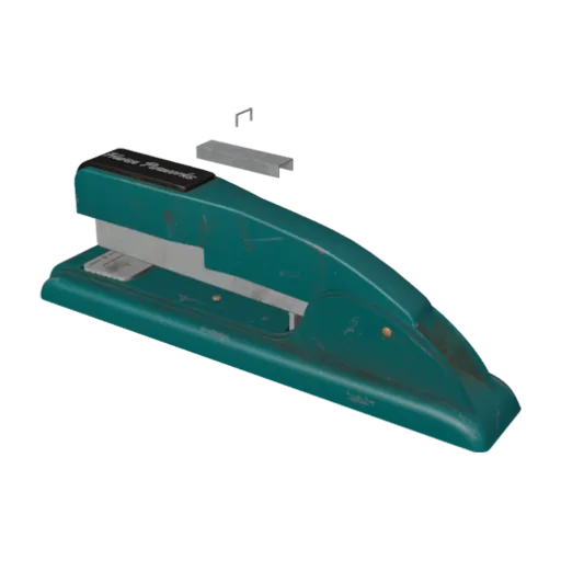 Vintage Stapler, a 3D model you can turn