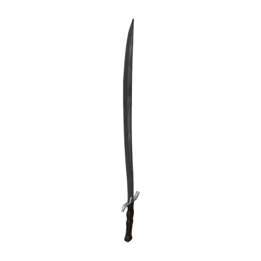 Wooden Handle Saber, a 3D model you can turn