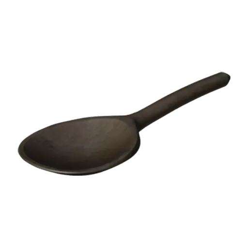 Wooden Spoon, a 3D model you can turn
