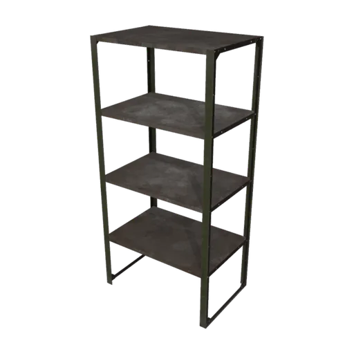 Worn Metal Rack, a 3D model you can turn