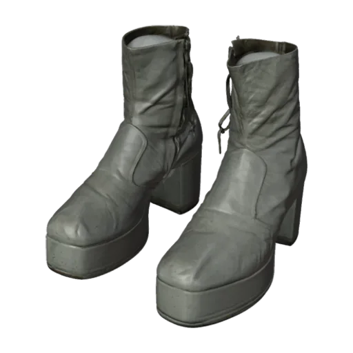Costume boots for the Wizard in The Wiz on Broadway, worn by Carl Hall, a 3D model you can turn