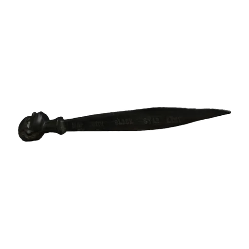 Letter opener for the Black Star Line, a 3D model you can turn