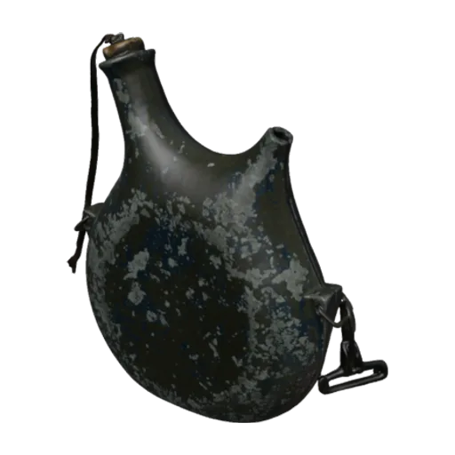 French Army canteen, a 3D model you can turn