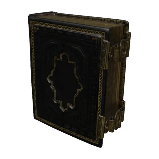 Photograph album owned by Emily Howland, a 3D model you can turn
