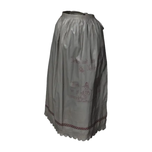 apron, a 3D model you can turn
