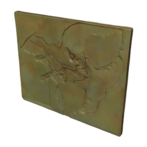 Archaeopteryx siemensii Dames, a 3D model you can turn