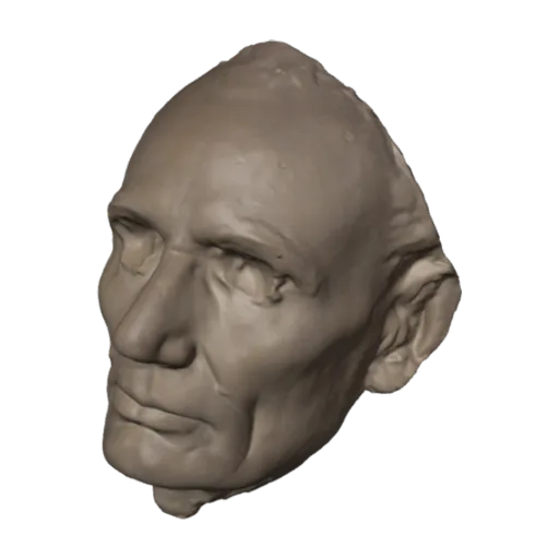 Abraham Lincoln, a 3D model you can turn