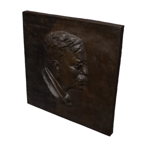 Theodore Roosevelt, a 3D model you can turn