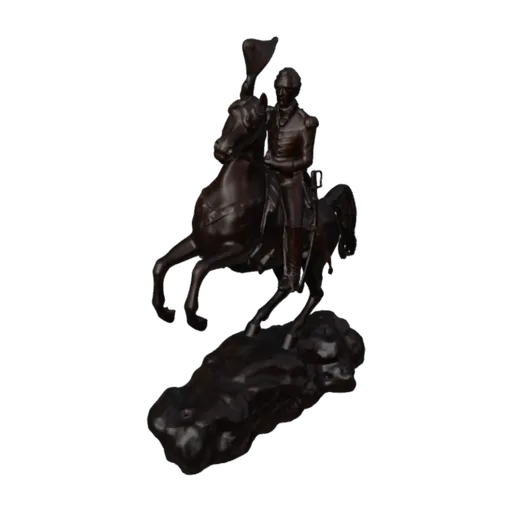 Andrew Jackson, a 3D model you can turn