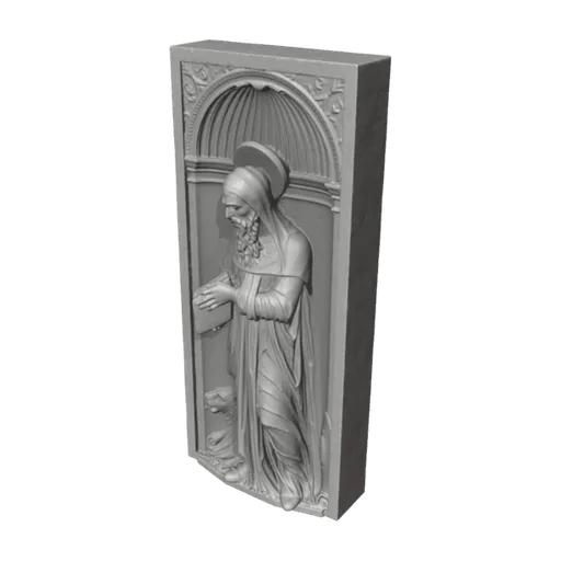 St. Jerome, a 3D model you can turn