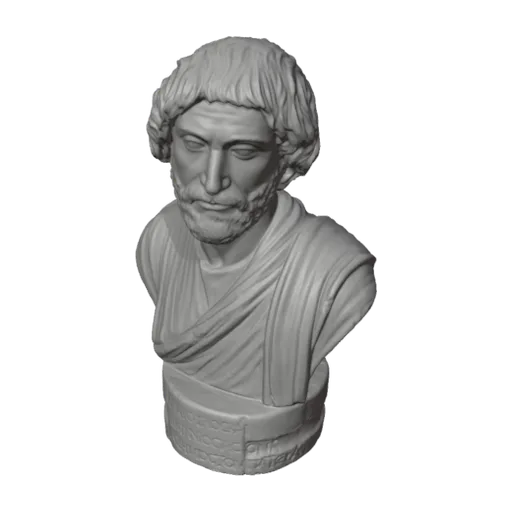 Portrait of a barbarian, a 3D model you can turn
