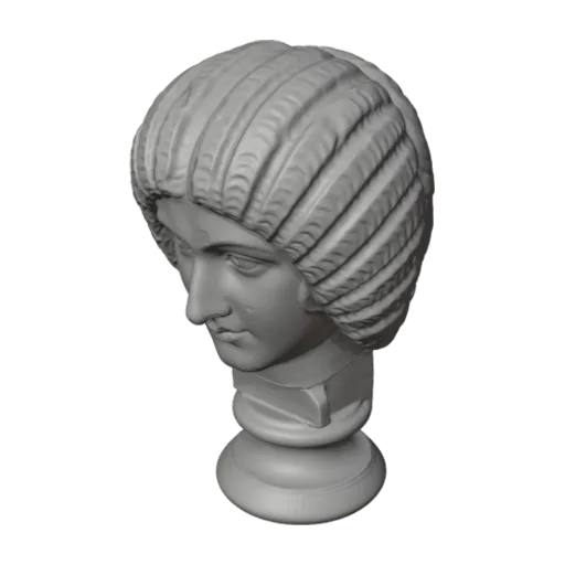Julia Domna, wife of Emperor Septimius Severus, a 3D model you can turn