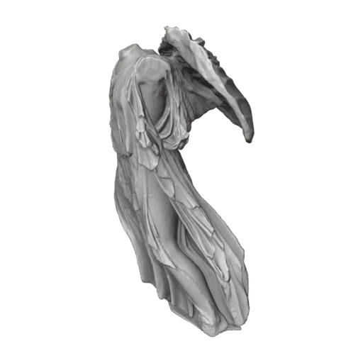 Running female figure, Artemis, a 3D model you can turn