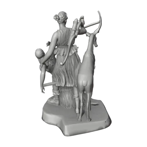 Artemis and Ifigenia, a 3D model you can turn