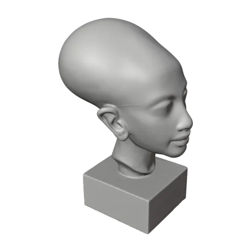 Princess from Amarna, a 3D model you can turn