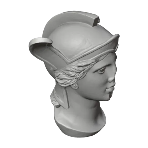 From the statue of Athena Parthenos, a 3D model you can turn