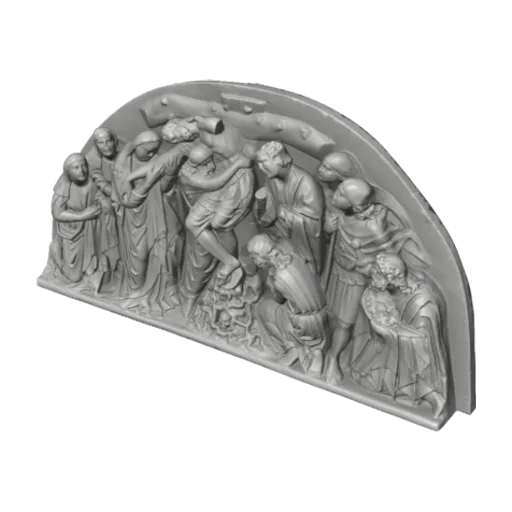 The Deposition from the Cross, a 3D model you can turn
