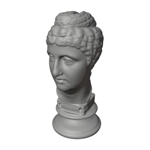 Faustina the Elder, wife of Emperor Antoninus Pius, a 3D model you can turn